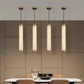 23" Natural Marble Pendant Light Chandelier - Tianguang Alabaster Lighting