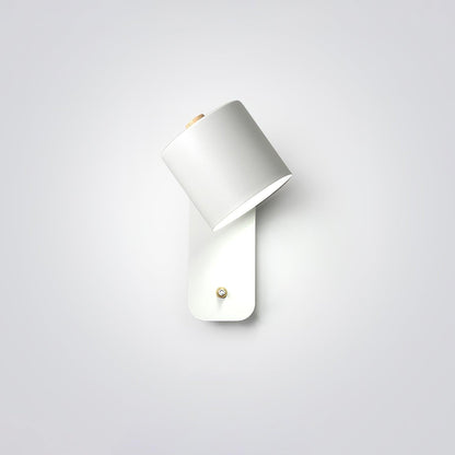 Pivot Cylinder Wall Light, Bedroom Wall Sconce, detail 29