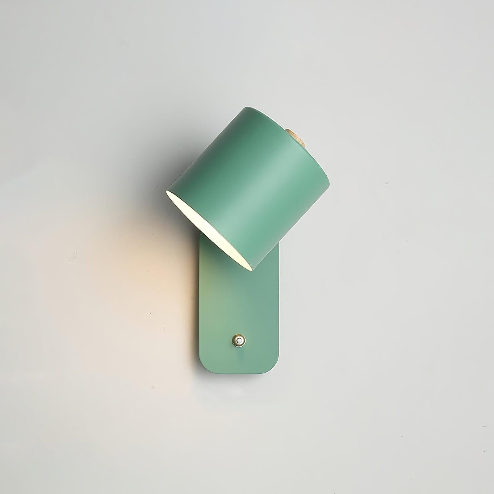 Pivot Cylinder Wall Light, Bedroom Wall Sconce, detail 30