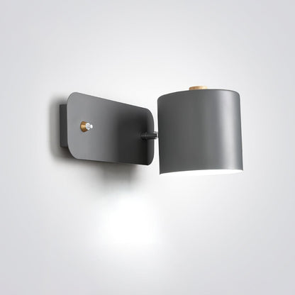 Pivot Cylinder Wall Light, Bedroom Wall Sconce, detail 31
