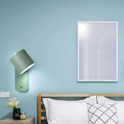 Pivot Cylinder Wall Light, Bedroom Wall Sconce, detail 38