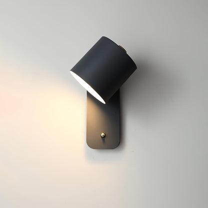 Pivot Cylinder Wall Light, Bedroom Wall Sconce, detail 4