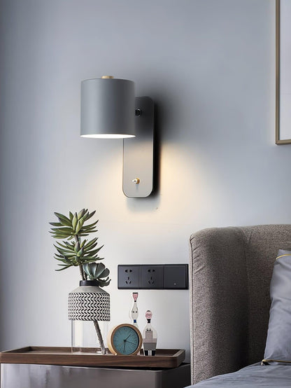 Pivot Cylinder Wall Light, Bedroom Wall Sconce, detail 55