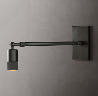 Utilitaire Grand Telescoping Wall Light, Bedroom Wall Sconce, detail 19