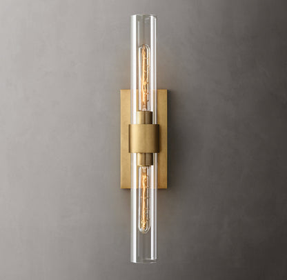 Ravelle Linear Wall Light, Bathroom Wall Sconce, detail 5