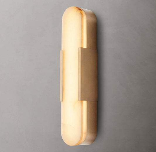 Melange Alabaster Sconce - Tianguang Alabaster Lighting