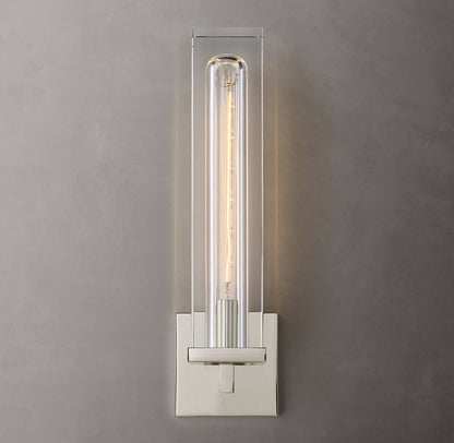 Savile Box Sconce, Bathroom Wall Sconce, detail 12