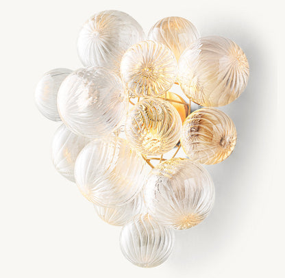 Talia Wall Light - Dimensions Overall: 14 W, Hardwired Wall Sconce, detail 6