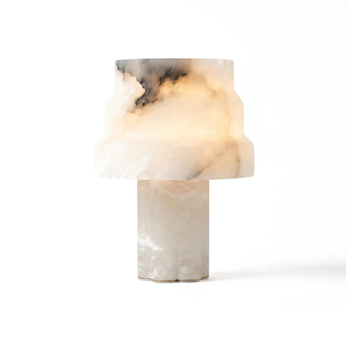 Tiered Verona Alabaster Table Lamp - Tianguang Alabaster Lighting