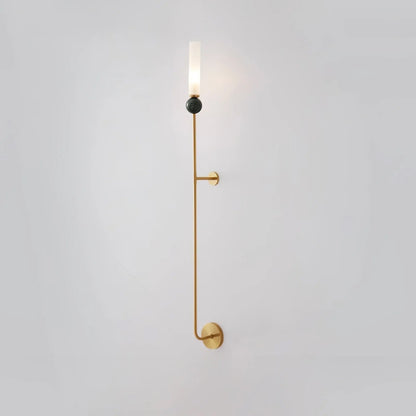 Vertessa Marble Accent Wall Light, Wall Sconce, detail 10