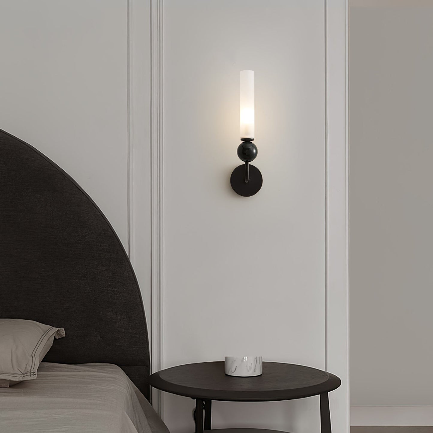 Vertessa Marble Accent Wall Light, Wall Sconce, detail 35