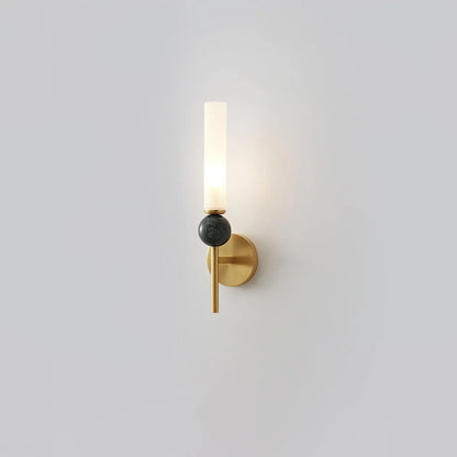 Vertessa Marble Accent Wall Light, Wall Sconce, detail 6