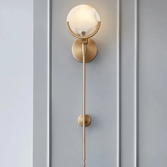 Natural Marble Wall Light Sconce - Tianguang Alabaster Lighting