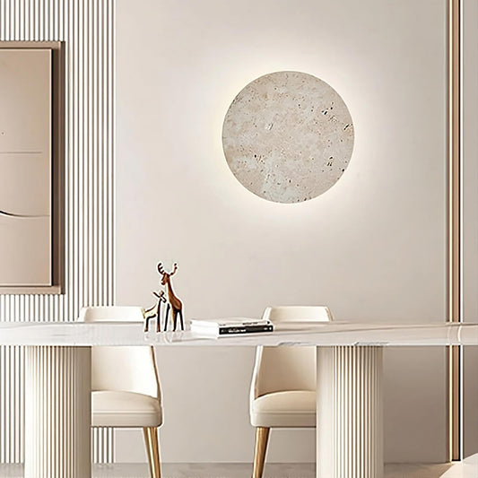 Natural Travertine Wall Sconce - Tianguang Alabaster Lighting